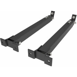 Nuasol - Lot de 2 supports de centrales de balcon Supports de panneau solaire réglables pour systèmes photovoltaïques Angle d'inclinaison 15-30°