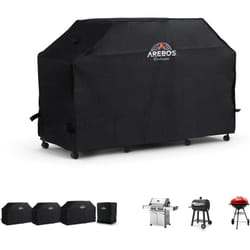 Housse de barbecue - Housse de barbecue à gaz imperméable - Housse de protection pour barbecue - Housse de protection anti-poussière - 147 x 61 x 122