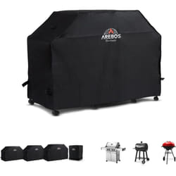 Housse de barbecue - Housse de barbecue à gaz imperméable - Housse de protection pour barbecue - Housse de protection anti-poussière - 163 x 61 x 122