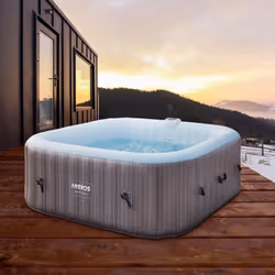 [GONFLAGE AUTOMATIQUE] Ce spa s'installe rapidement et sans effort, sans avoir besoin d'outils supplémentaires. La mise en se ...