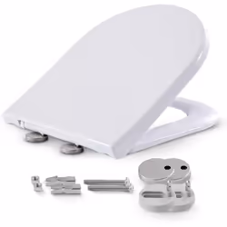 [SANS FUMÉE GRÂCE À SOFTCLOSE] Idéal pour tous ceux qui souhaitent éviter le claquement bruyant de la lunette des toilettes.  ...