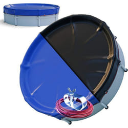 AREBOS Couverture de piscine ronde Ø 610 cm ( pour bassins de 500 à 550 cm )