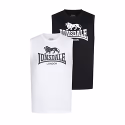 Débardeur Lonsdale Regular Fit Rolleston (x2)