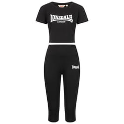Ensemble T-shirt et legging femme Lonsdale Ixworth