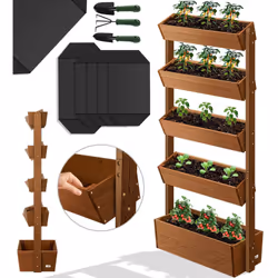 Description générale Apportez une touche de fraîcheur à votre jardin avec la plate-bande surélevée KESSER. Conçue pour offrir ...