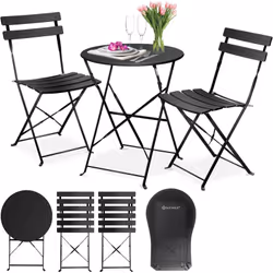 KESSER Table de bistrot Premium au design exclusif et chic, assise ergonomique et hauteur d'assise idéale, se range et se tra ...