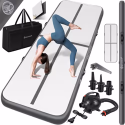 KESSER Tapis de yoga et de fitness de qualité premium en tissu PVC à double paroi de 0,9 mm d’épaisseur, étanche, antidérapan ...
