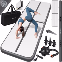 KESSER Tapis de yoga et de fitness de qualité premium en tissu PVC à double paroi de 0,9 mm d’épaisseur, étanche, antidérapan ...