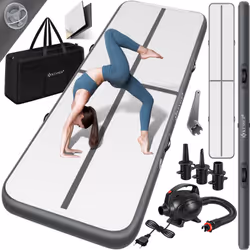 KESSER Tapis de yoga et de fitness de qualité premium en tissu PVC à double paroi de 0,9 mm d’épaisseur, étanche, antidérapan ...