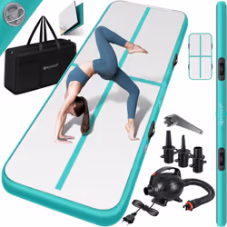 KESSER Tapis de yoga et de fitness de qualité premium en tissu PVC à double paroi de 0,9 mm d’épaisseur, étanche, antidérapan ...