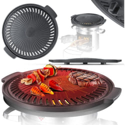 Kesser - Four-fusée Avec poêle en fonte et sac de transport Four hollandais bbq Fusée Four à bois Camping Cuisinière Camping-barbecue Acier