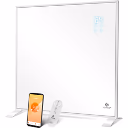 KESSER Chauffage par rayonnement infrarouge allie un design élégant, des options de contrôle polyvalentes, une efficacité éne ...