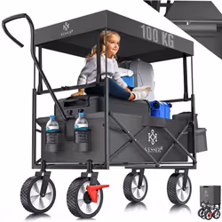 Le chariot de transport pliable KESSER possède une durée de vie maximale assurée par sa solidité et sa durabilité, sa capacit ...