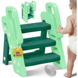 Kesser - kidiz® Tabouret pour enfants Escabeau pliable à 3 marches Tour d'apprentissage pliable de 18 mois à 6 ans Robuste Tabouret sûr et stable