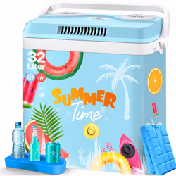 KESSER KE-32L Glacière thermoélectrique, pour réchauffer et refroidir boissons et aliments, 2 niveaux de puissance, utilisati ...