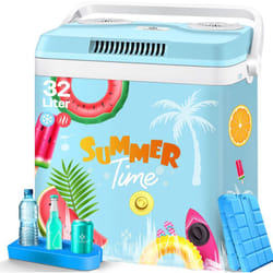 Kesser - Glacière 32 l 12V Prise 230V Mini-réfrigérateur Glacière thermoélectrique 32 litres Multicolore