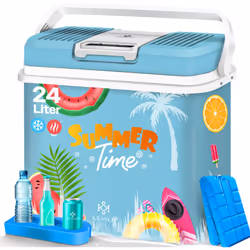 KESSER KE-24L Glacière thermoélectrique ; la glacière Kesser de 24 litres vous fournit des boissons fraîches en été et des pl ...