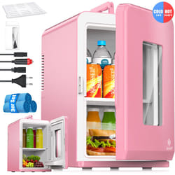 Kesser - 2in1 Mini Réfrigérateur Glacière 15 litres Réfrigération et chauffage Portable ac dc 220-240V/12V Prise électrique et allume-cigare Glacière