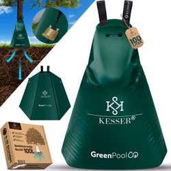 Sacs d'arrosage KESSER avec enveloppe en PVC étanche, arrosage goutte à goutte constant, extensibilité sans effort, remplissa ...