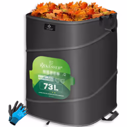 KESSER Sac de jardin le compagnon idéal pour l'entretien de votre jardin, équipé de poignées robustes et indéchirables, d'un  ...