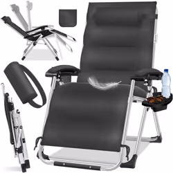 KESSER Bain de soleil avec revêtement rembourré extra épais et de haute qualité, surface de couchage extra large et confortab ...