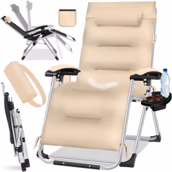 KESSER Bain de soleil avec revêtement rembourré extra épais et de haute qualité, surface de couchage extra large et confortab ...