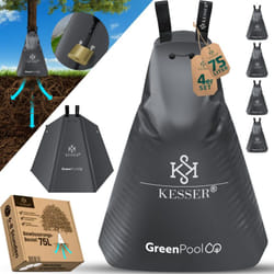 Kesser - Sac d'arrosage pour arbres Sac d'eau & sac d'arrosage pour arbres Sac en pvc durable & résistant aux uv Sac d'arrosage pour arbres Système