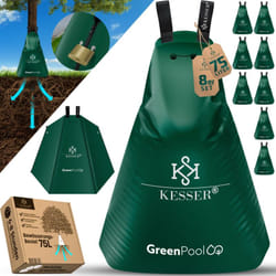 KESSER® Sac d'arrosage pour arbres Sac à eau & sac d'arrosage pour arbres Sac en PVC durable & résistant aux UV Sac d'arrosage pour arbres Jardin