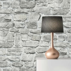 Papier Peint Pierre Eliano M1-No.185 Gris Beige Pierre Mur Brique
