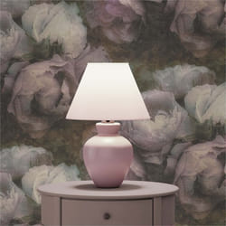 Papier Peint Fleurs M1-No.364 Violet Gris Papier Peint à fleurs Roses