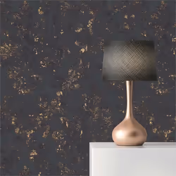 Papier Peint Baroque Giulia M1-No.392 Noir Or Baroque avec ornements