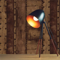 Papier Peint Urbain M1-No.552 Brun Orange Papier Peint Vintage Aspect rouille