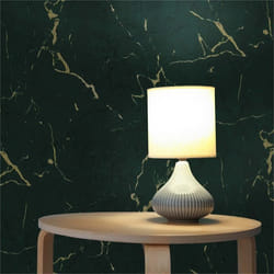 Papier Peint Aspect marbre Rachele M1-No.602 Papier peint intissé Vert Or
