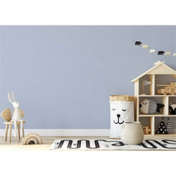 Papier Peint Chambre enfant M1-No.764 Papier peint intissé Bleu Gris Uni Uni