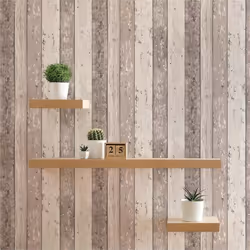 Papier Peint Bois Gianluca M1-No.861 Brun Crème Papier Peint Imitation bois