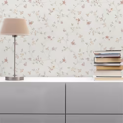 TADESSI papier peint fleurs Juliano M1-No.884 papier peint intissé multicolore vert floral naturel salon chambre à coucher
