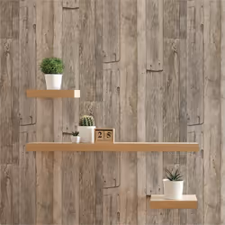 Papier Peint Bois M1-No.917 Beige Noir Maison Papier Peint Imitation bois