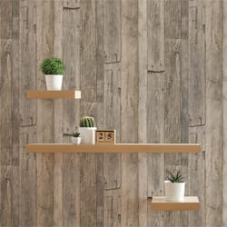 Papier Peint Bois M1-No.917 Beige Noir Maison Papier Peint Imitation bois