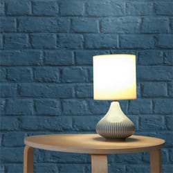 Papier Peint Pierre Vicco M1-No.1568 Papier peint intissé Bleu Pierre Uni