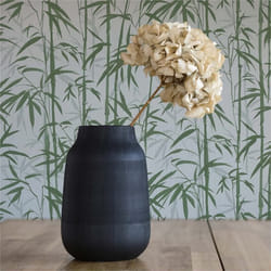 Papier Peint Feuilles Enrico M1-No.1625 Papier peint intissé Vert Blanc Palmier