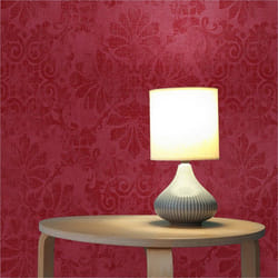 Papier Peint Baroque Jacopo M1-No.2328 Rouge Métallisé Ornement