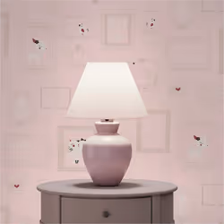 Papier Peint Chambre enfant M1-No.2859 Rose Papier Peint Ado Images Animaux