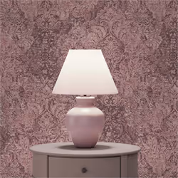 Papier Peint Baroque Alessia M1-No.3350 Rose Rouge Classique Baroque Ornement