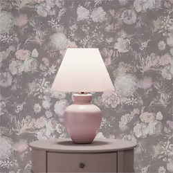 Papier Peint Fleurs M1-No.3356 Papier peint intissé Beige Rose Floral Nature