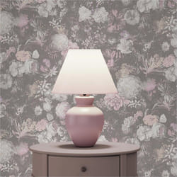 Papier Peint Fleurs M1-No.3356 Papier peint intissé Beige Rose Floral Nature