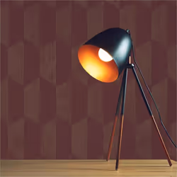 Papier Peint Effet 3D Tommaso M1-No.3471 Rouge Or Graphique Géometrique
