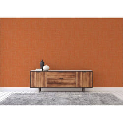 Papier Peint Uni M1-No.3500 Papier peint intissé Orange Papier peint uni