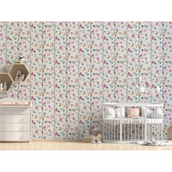 Papier Peint Chambre enfant M1-No.3668 Papier peint en papier Coloré Oiseaux