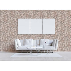 Papier Peint Pierre Eliano M1-No.3693 Beige Gris Pierre Mur Brique