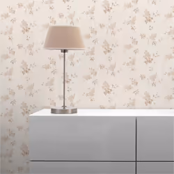 Papier Peint Fleur M1-No.3824 Papier peint en papier Crème Brun Nature Classique